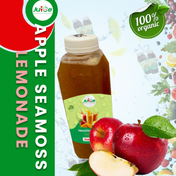 Apple seamoss lemonade