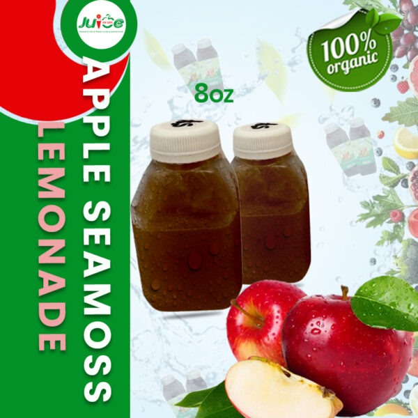 Apple seamoss lemonade 8oz