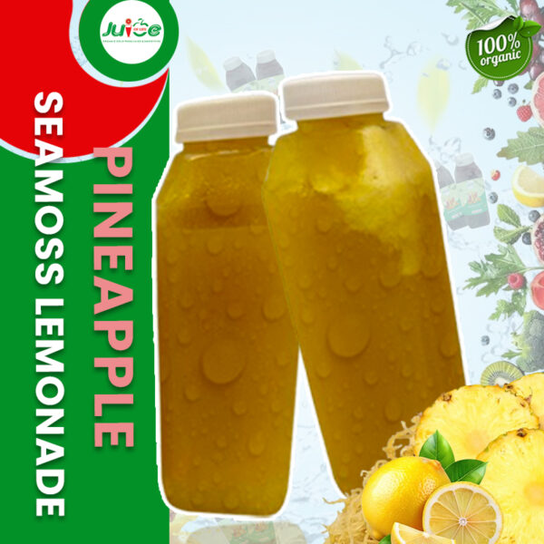 Pineapple seamoss lemonade