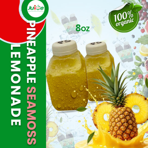 Pineapple seamoss lemonade 8oz